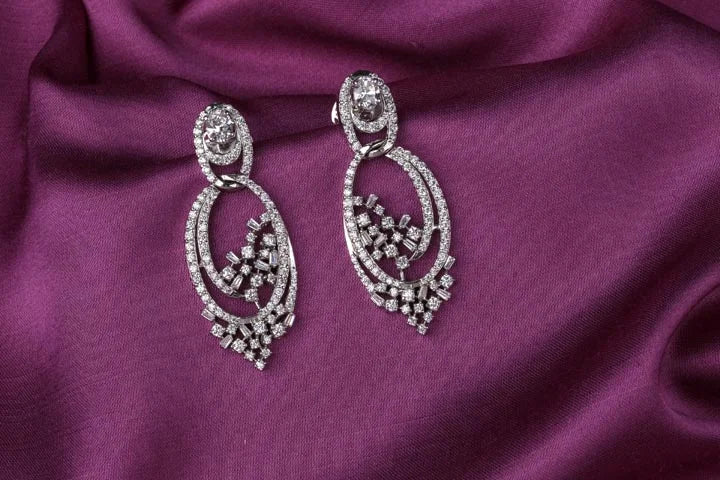 Mesmerising Entangled Swarovski Danglers