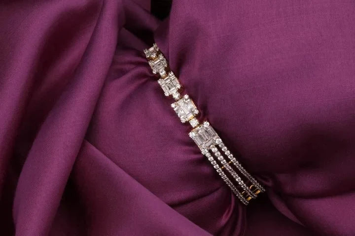 Glamorous Crystal Stone Kada