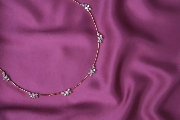 Rose gold chain top