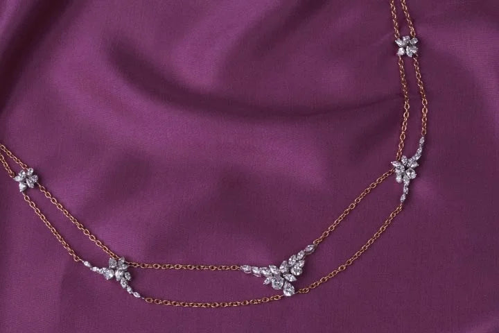 Dazzling Crystal Chain
