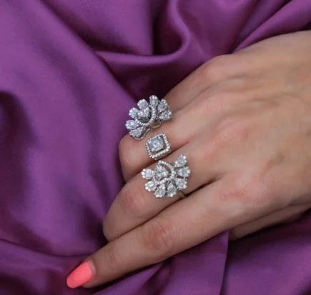 Swarovski Multi-Finger Dazzling Bliss